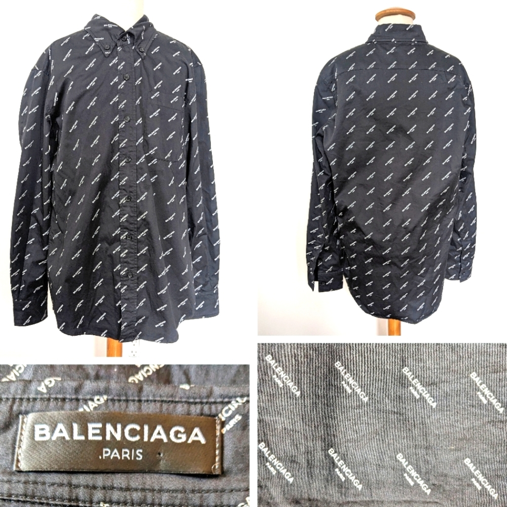 Balenciaga Print Shirt